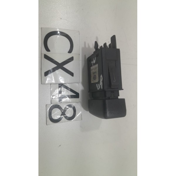 Botão Do Pisca Alerta Van Pick Up Towner Effa  Preto