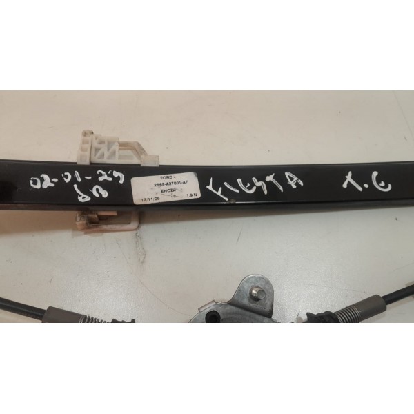 Máquina Vidro Manual Tras Esq Fiesta 2005/11 - 2s65a27001af