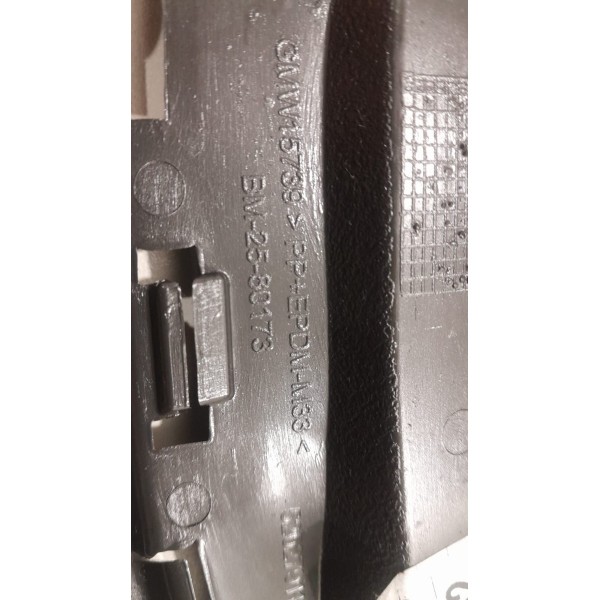 Grade Frontal Inferior Cobalt Preta S/friso 11/15  Preto