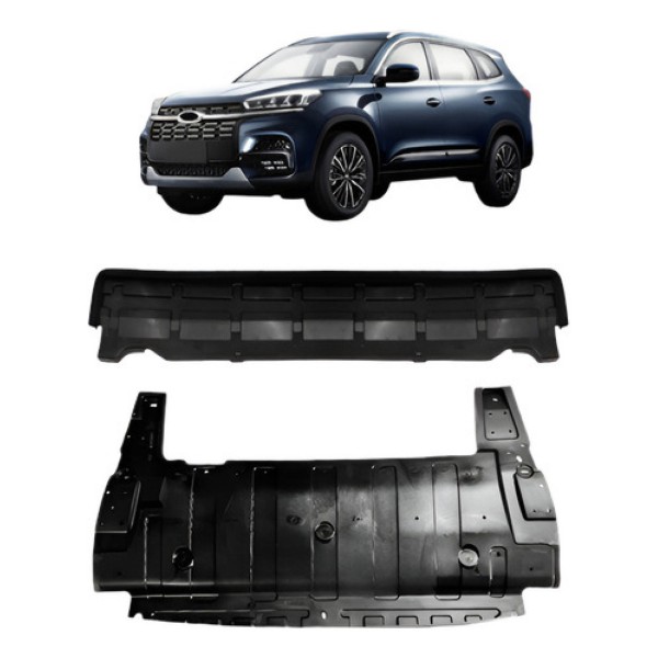 Kit Par Defletor Tiggo 8 Ano 2021 A 2023 Superior E Inferior