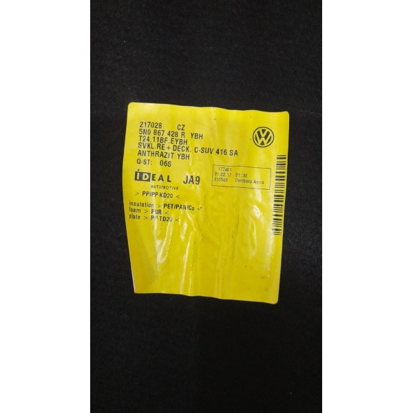 Acabamento/forro Lateral Direito Portamalas Tiguan 5n0867428