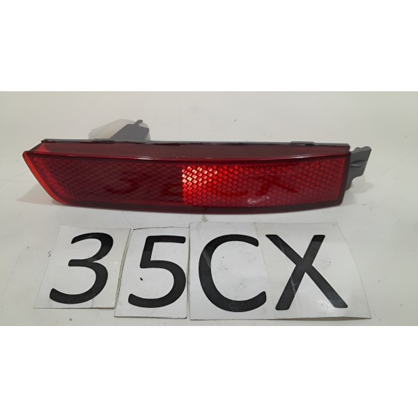 Refletor Olho Gato Dianteiro Esquerdo Sentra 2008 A 2013 - Vermelho