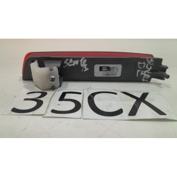 Refletor Olho Gato Dianteiro Esquerdo Sentra 2008 A 2013 - Vermelho