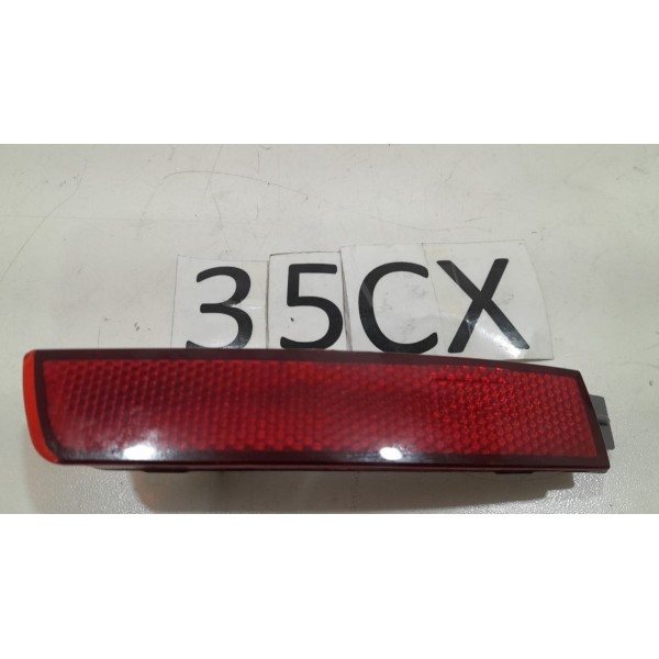 Refletor Olho Gato Dianteiro Esquerdo Sentra 2008 A 2013 - Vermelho