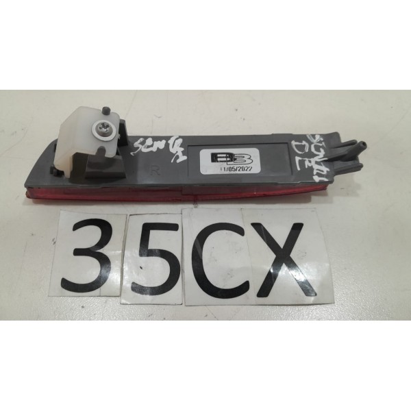 Refletor Olho Gato Dianteiro Esquerdo Sentra 2008 A 2013 - Vermelho