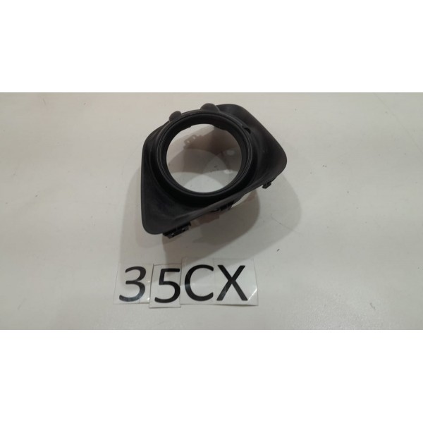 Moldura Farol Milha Esq Mitsubishi Outlander 10-14 Preto