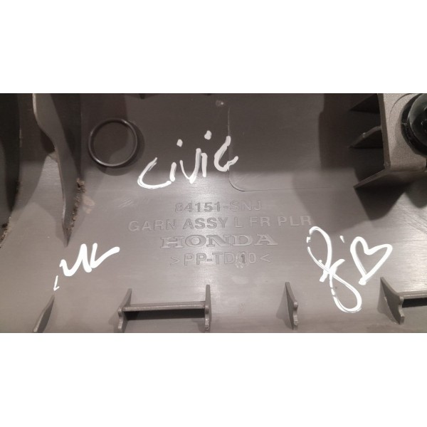 Acabamento Coluna Diant Esquerdo Honda Civic 07/11 84151-snj