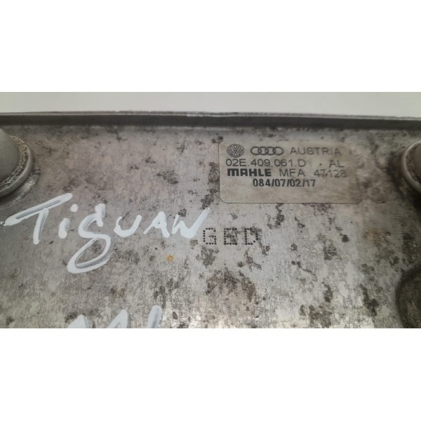 Resfriador De Óleo Jetta Tiguan Q3 Q5 A4 Passat 02e409061d
