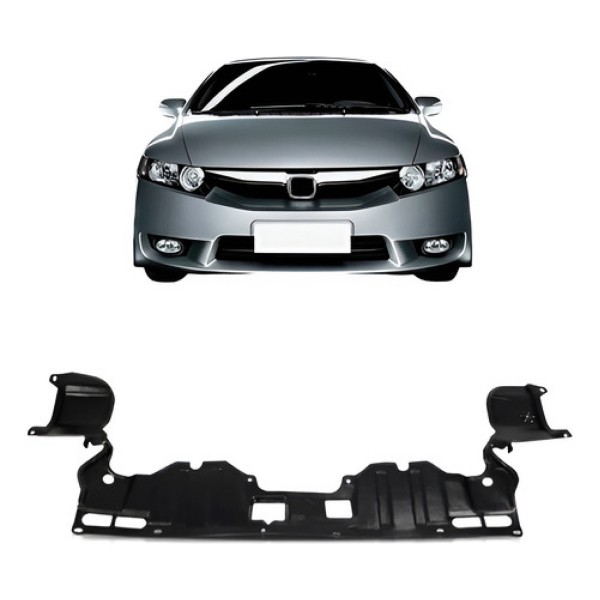 Defletor Protetor Inferior Carter Honda New Civic 07 A 2011