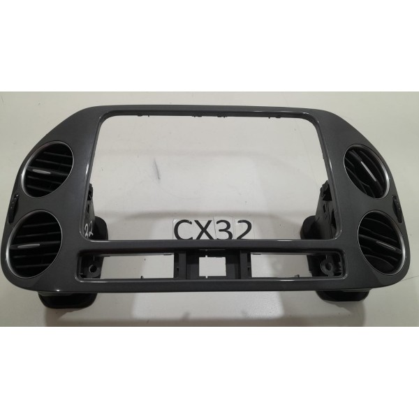 Moldura Painel Central Com Difusor Ar Tiguan 2017 Orig