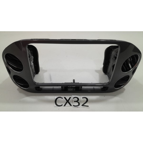 Moldura Painel Central Com Difusor Ar Tiguan 2017 Orig