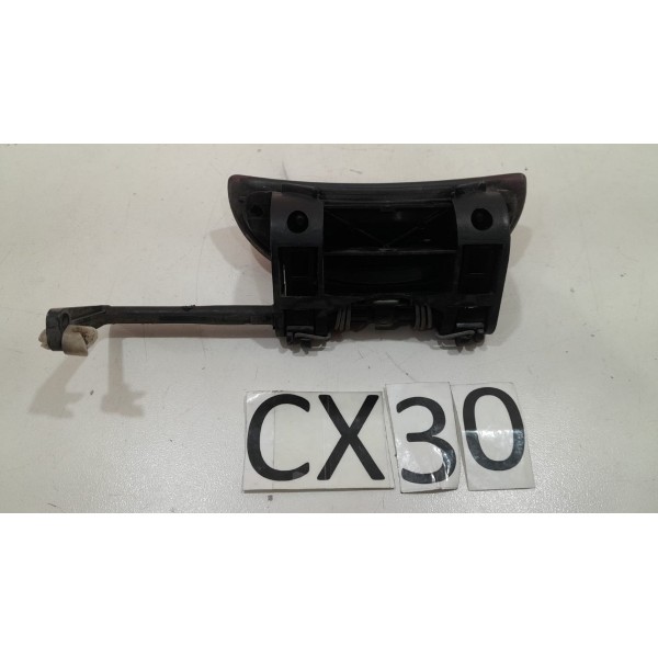 Maçaneta Externa Dianteira Direita Peugeot 206 2005 42570 Vermelho