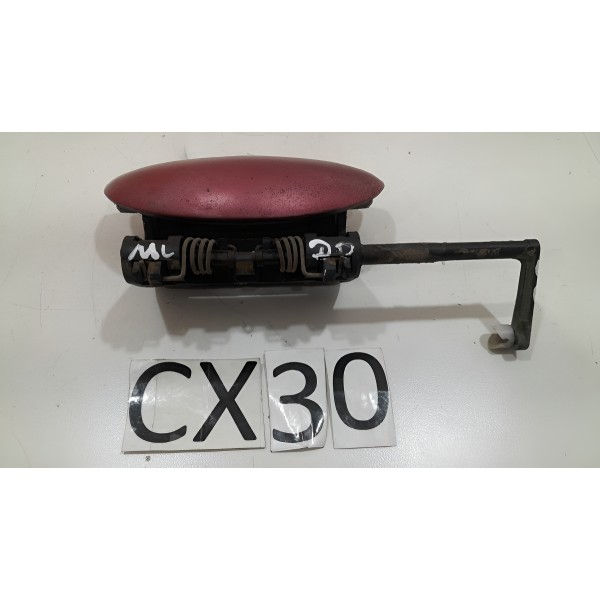 Maçaneta Externa Dianteira Direita Peugeot 206 2005 42570 Vermelho