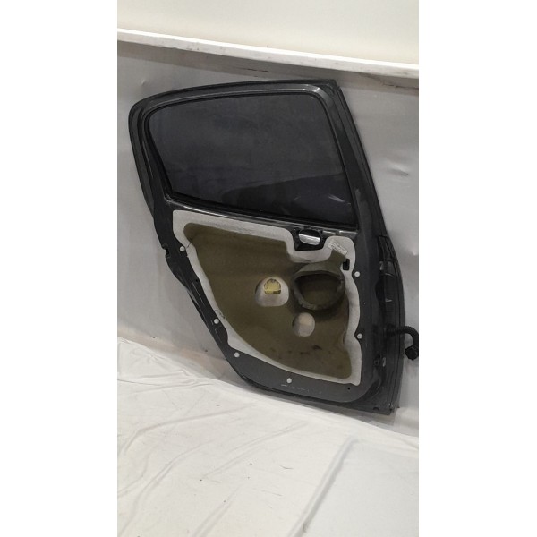 Porta Traseira Esquerda Peugeot 207 09/ Apenas Lata Detalhe Preto