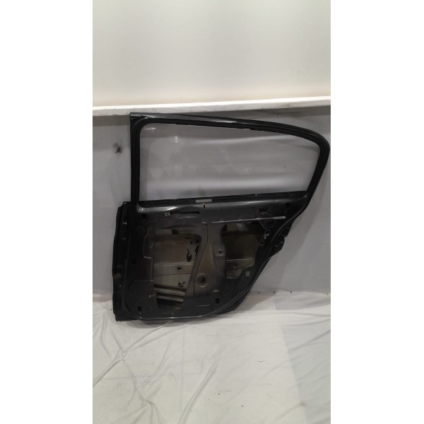 Porta Traseira Direita Megane 07 08 09 10 11 Apenas Lata Preto