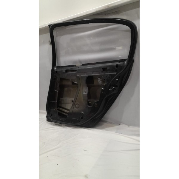 Porta Traseira Direita Megane 07 08 09 10 11 Apenas Lata Preto