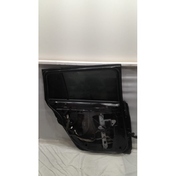 Porta Traseira Esquerda Megane 07 08 09 10 11 Apenas Lata Preto