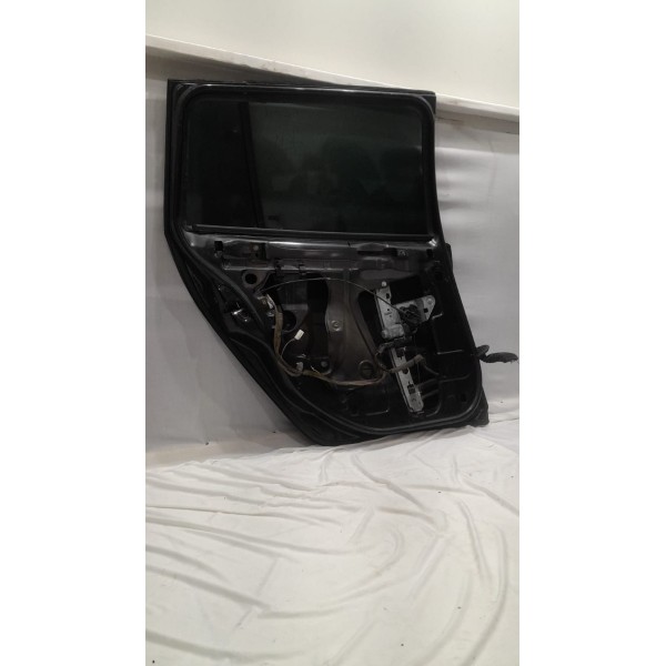 Porta Traseira Esquerda Megane 07 08 09 10 11 Apenas Lata Preto