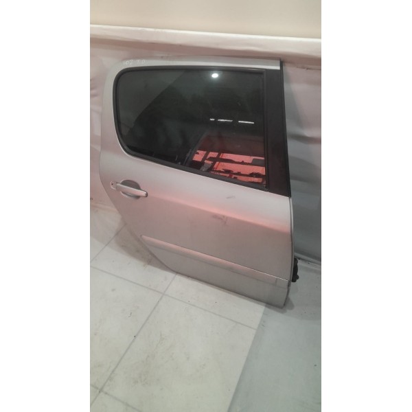 Porta Traseira Direita Peugeot 307 03/11 Original (lata) Cinza
