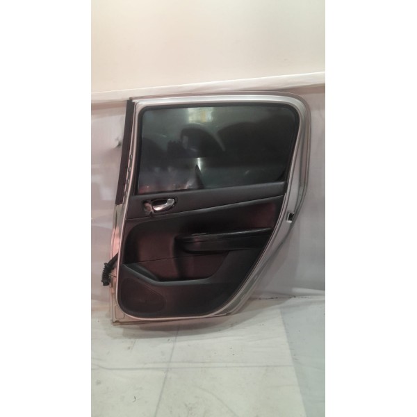 Porta Traseira Direita Peugeot 307 03/11 Original (lata) Cinza