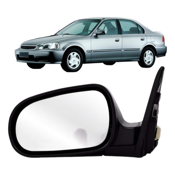 Retrovisor Civic 1996 97 98 99 2000 Eletrico