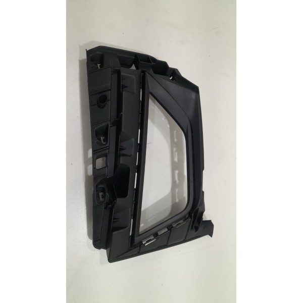 Moldura Farol Milha Virtus Novo Polo 2018 Lado Esquerdo Preto