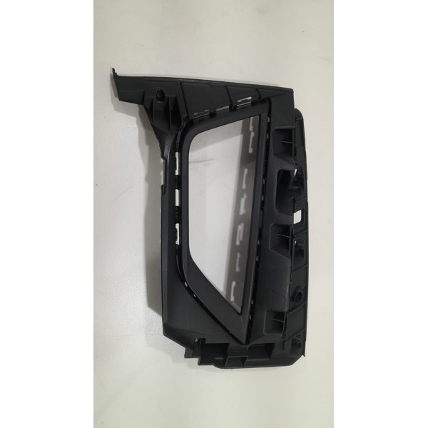 Moldura Farol Milha Virtus Novo Polo 2018 Lado Esquerdo Preto