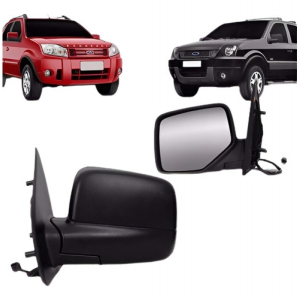 Retrovisor Ecosport 2003 A 2007 Eletrico Lado Esquerdo