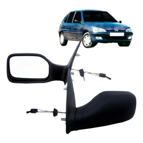 Retrovisor Peugeot 106 92 93 94 95 96 97 98 99 00 01 Manual