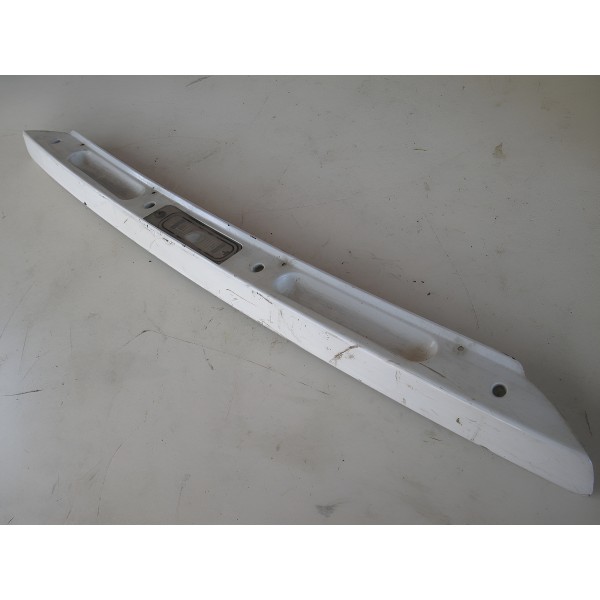 Moldura Friso Tampa Traseira Fiesta Hatch 03/12 Branco Ambos Os Lados