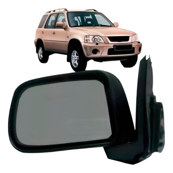 Retrovisor Para Honda Crv Si 97 98 99 20 2001 Eletrico Preto