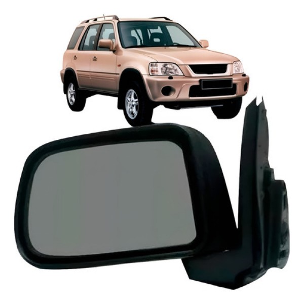 Retrovisor Honda Crv Si 1997 98 99 20 2001 Eletrico Preto