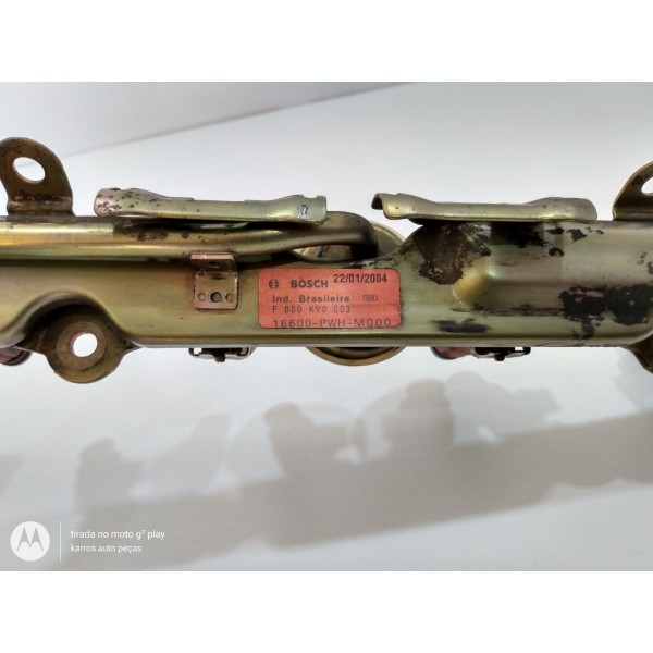 Flauta De Injeção Com Bicos Honda Fit 1.4 2005 Original *0