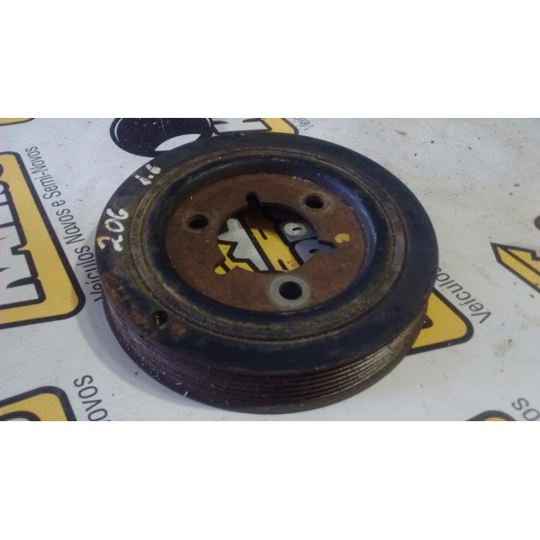 Polia Virabrequim Peugeot 206 1.6 16v / 1.4 8v