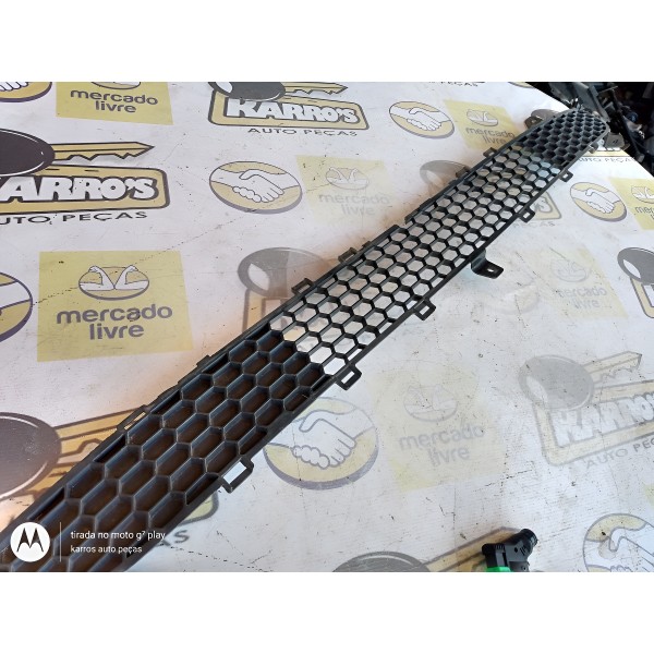 Grade Central Superior Parachoque Dianteiro Palio 2012/2015 Fosco