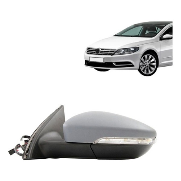 Retrovisor Passat Confortline 11 A 15 Elétrico Pisca Primer