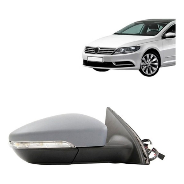 Retrovisor Passat Confortline 11 A 15 Elétrico Pisca Primer