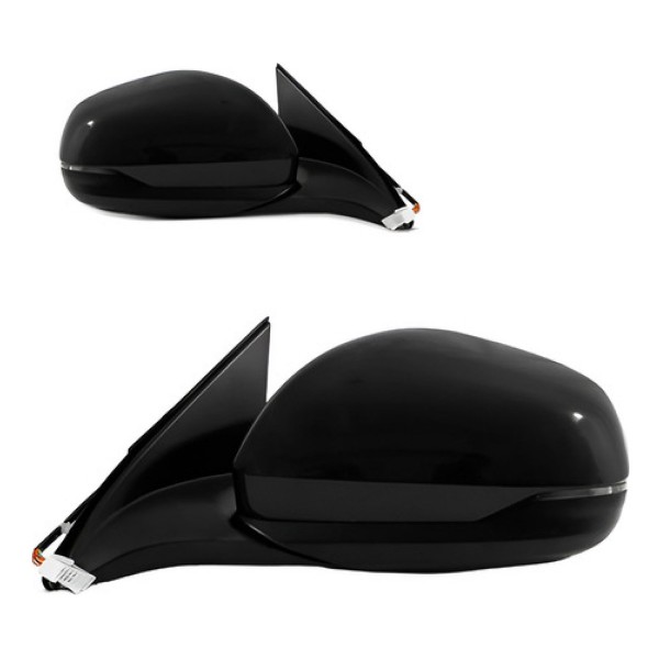 Par Retrovisor Hrv 2016 A 2021 Eletrico Retratil Com Pisca
