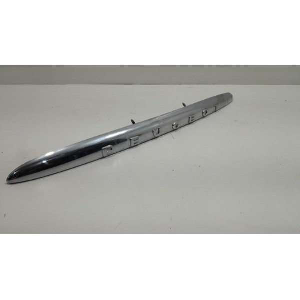 Friso Cromado Porta Malas Traseiro Peugeot 206 96619114