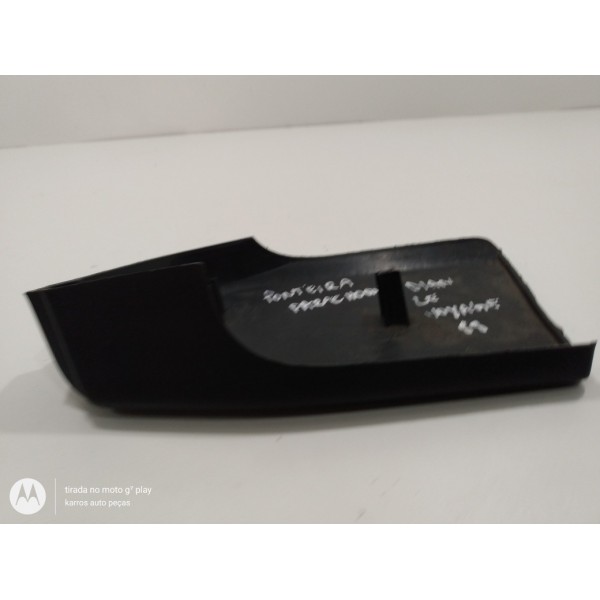 Ponteira Para-choque Polaina Gol Voyage 81/83 Dianteir Preta