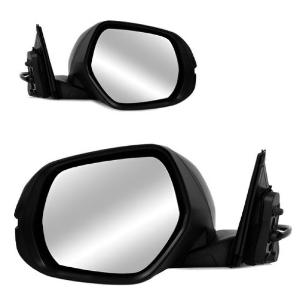 Par Retrovisor Hrv 2015 A 2021 Eletrico Com Pisca Capa Preta