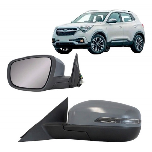 Retrovisor Tiggo 5x 2018 2019 2020 Eletrico Com Pisca