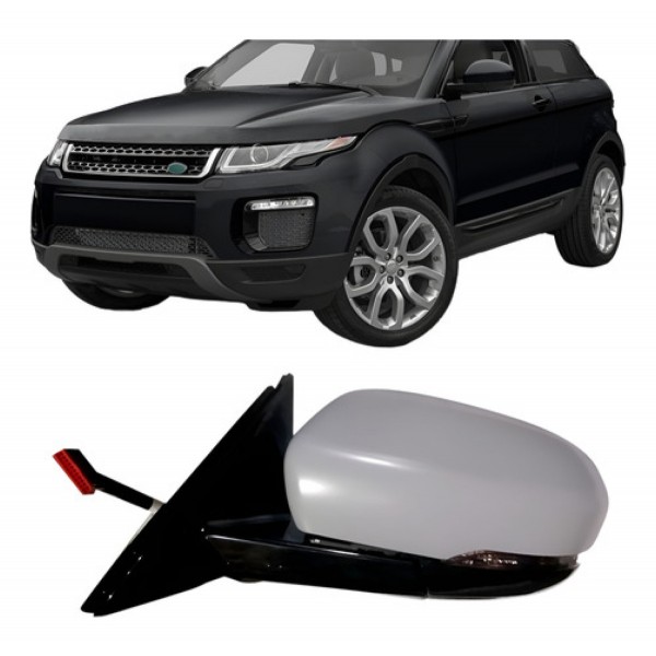 Retrovisor Evoque 2012 A 2013 Eletrico Retratil Com Pisca
