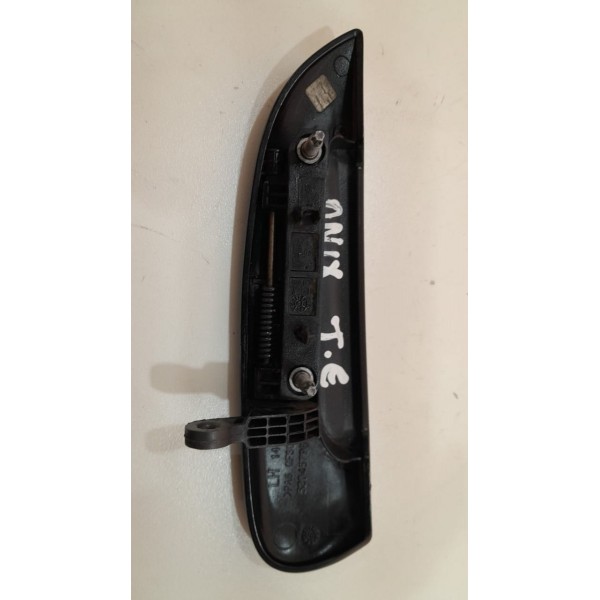 Maçaneta Externa Traseira Esquerda Gm Cobalt Onix Prisma Preto