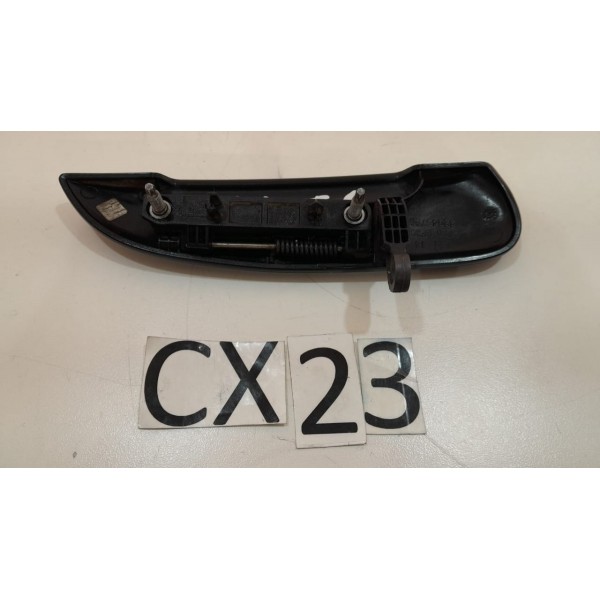 Maçaneta Externa Traseira Esquerda Gm Cobalt Onix Prisma Preto