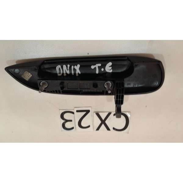 Maçaneta Externa Traseira Esquerda Gm Cobalt Onix Prisma Preto