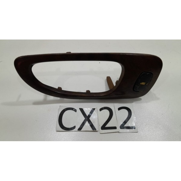 Moldura Maçaneta E Botão Vidro Elétrico Tras./e Peugeot 307