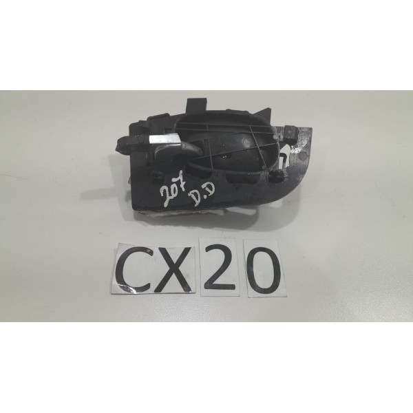 Maçaneta Dianteira Direita Peugeot 207 Preto