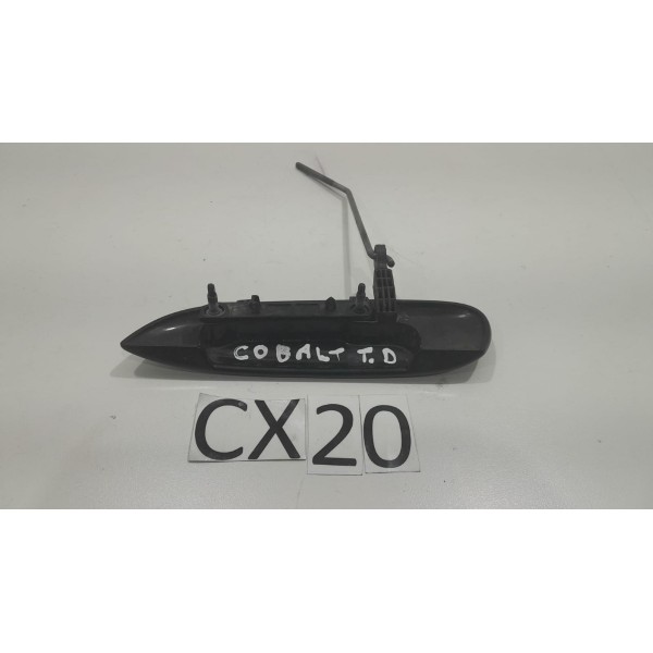 Maçaneta Externa Traseira Direita Gm Cobalt Onix Prisma Preto