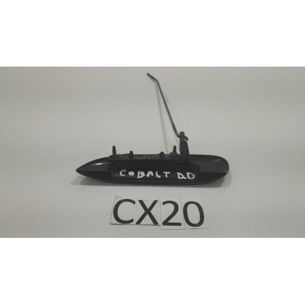 Maçaneta Externa Dianteira Direita Gm Cobalt Onix Prisma Preto